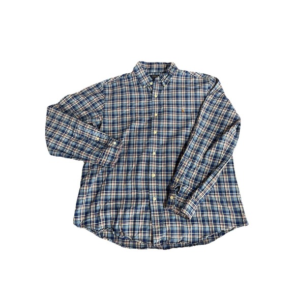 Polo Ralph Lauren Other - Polo Ralph Lauren Men's Classic Fit Plaid Button Down Shirt Long Sleeve XL